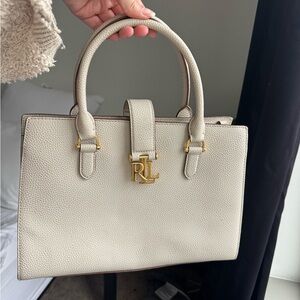 Ralph Lauren Cream Handbag